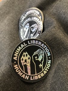 Animal Liberation glitter