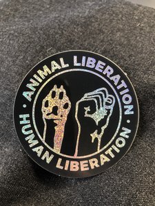 Animal Liberation glitter