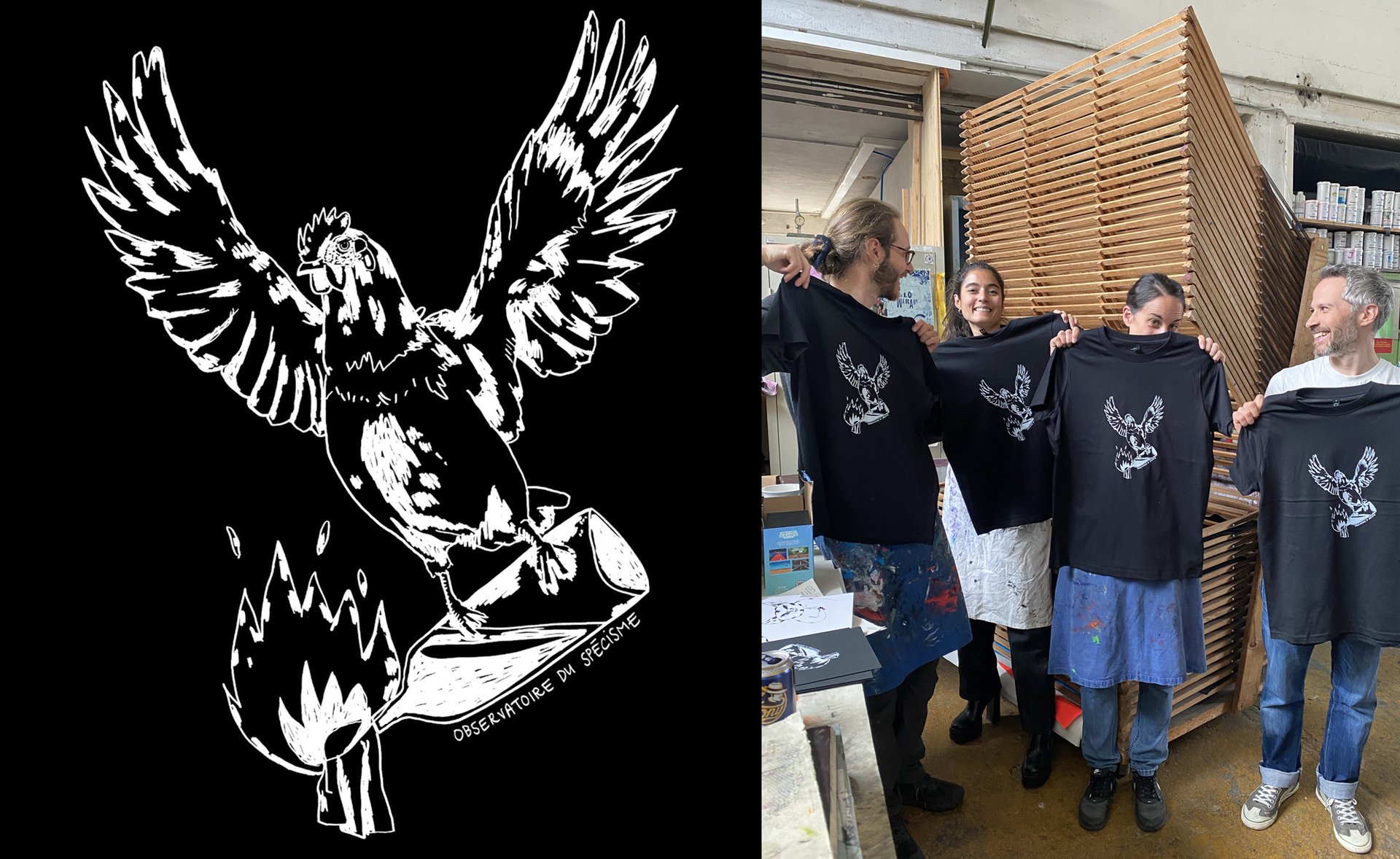Session sérigraphie du t-shirt ObS 2026